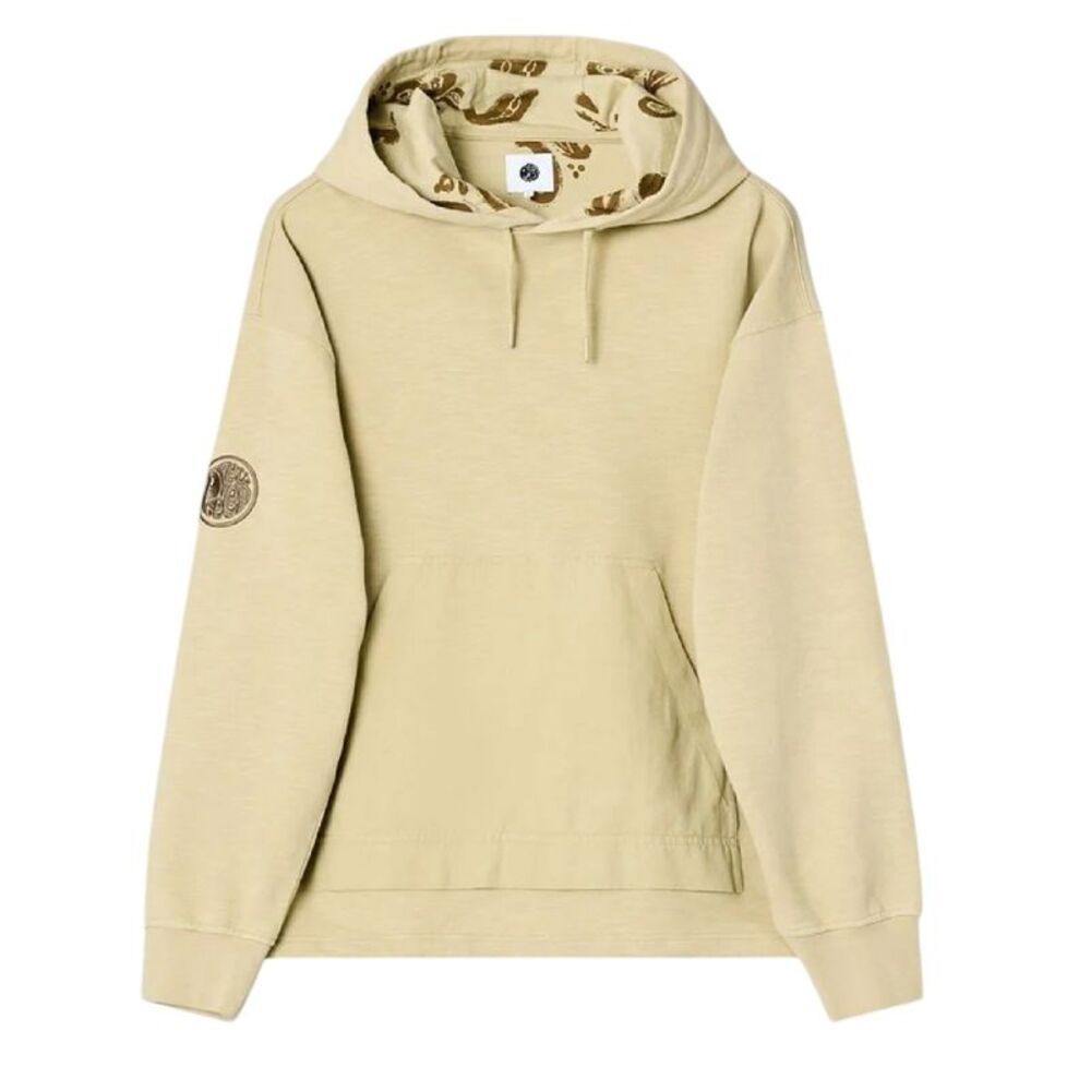 Pretty Green Mens Stamford Hoodie / Taupe
